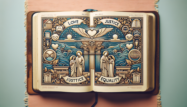 Embracing Love, Justice, and Equality: A Biblical Perspective on Key Life Topics
