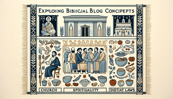 Exploring Biblical Concepts: Church, Spirituality, Fellowship, and Dietary Laws