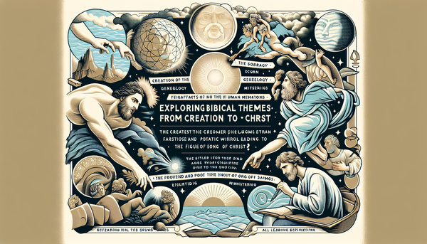 Exploring Biblical Themes: From Creation to Christ