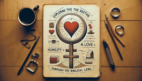 Exploring the Depths of Humility and Love Through the Biblical Lens