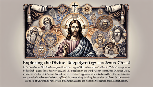 Exploring the Divine Tapestry: Jesus as the Image of God, Prophet, Son, and Reflection