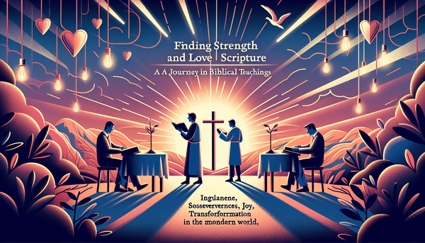 Finding Strength and Love in Scripture: A Journey Through Biblical Teachings