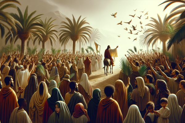 The Profound Symbolism of Palm Sunday: Cloaks, Palms, and Prophecy