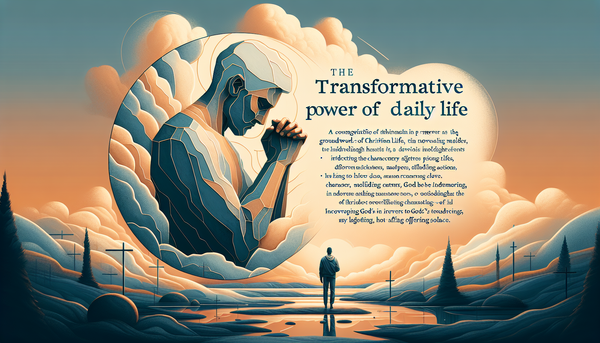 The Transformative Power of Prayer in Daily Life
