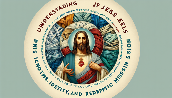 Understanding Jesus: Names, Identity, and Redemptive Mission