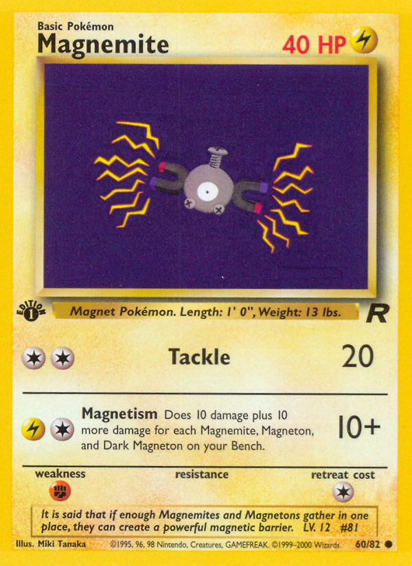Magnemite 60 (Unlimited Holofoil)
