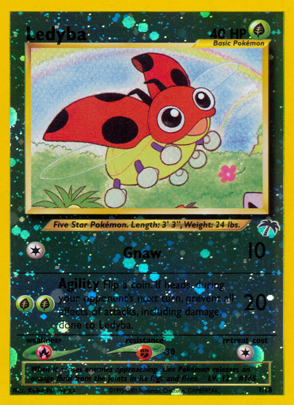 Ledyba 7 (Reverse Holofoil)