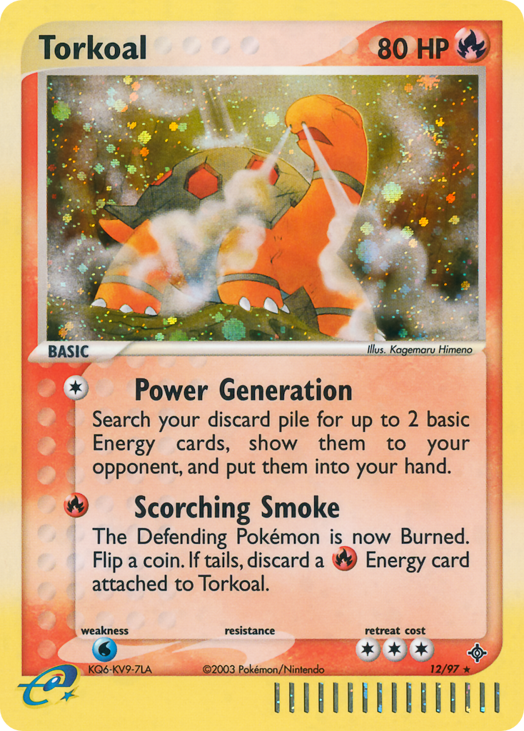Torkoal 12 (Holofoil)