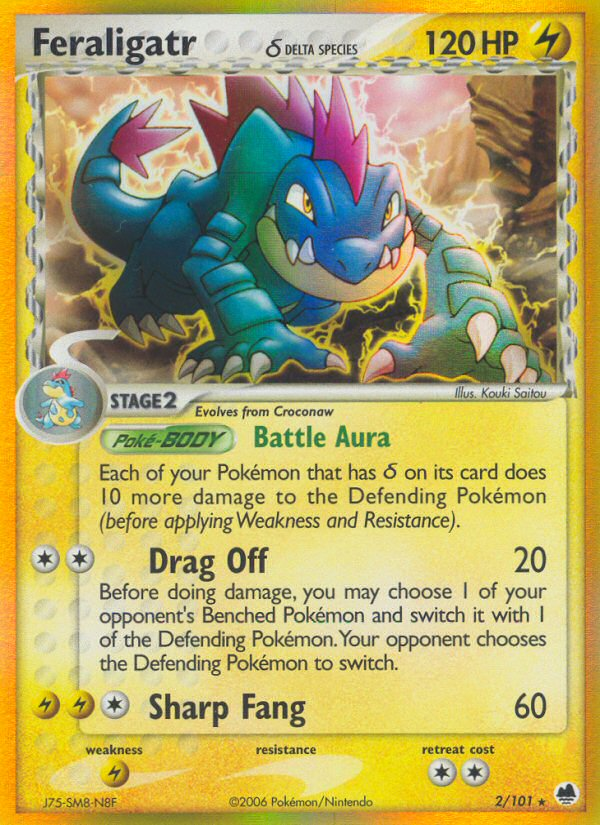 Feraligatr δ 2 (Holofoil)