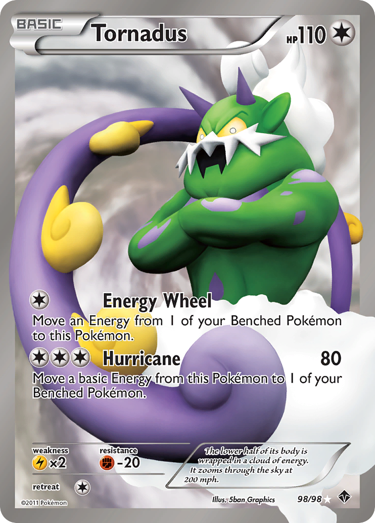 Tornadus 98 (Holofoil)