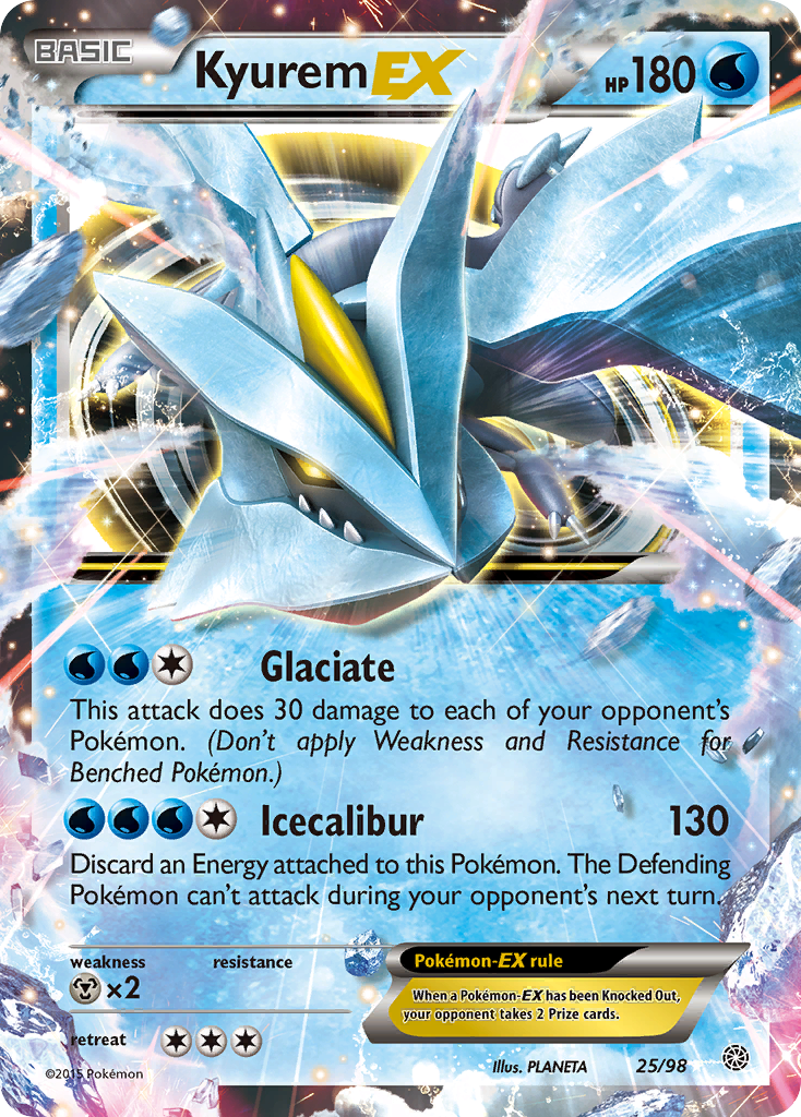 Kyurem EX 25 (Holofoil)