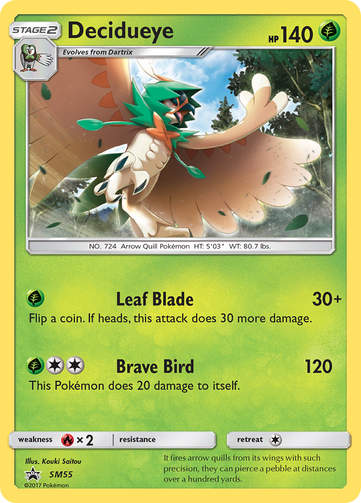 Decidueye SM55 (Holofoil)