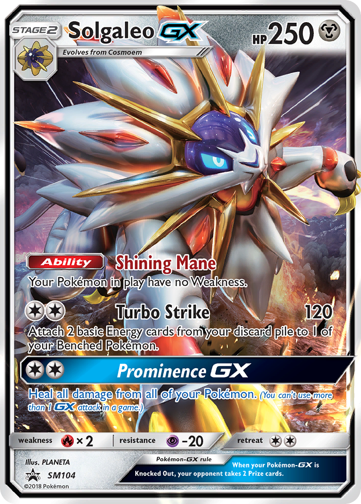Solgaleo GX SM104 (Holofoil)