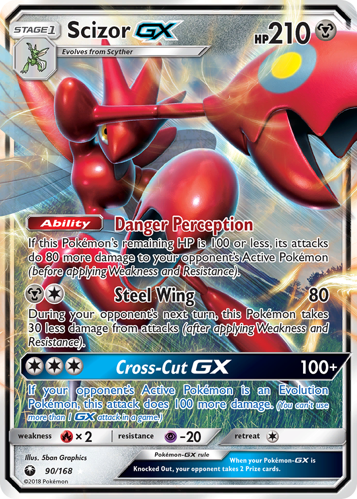 Scizor GX 90 (Holofoil)