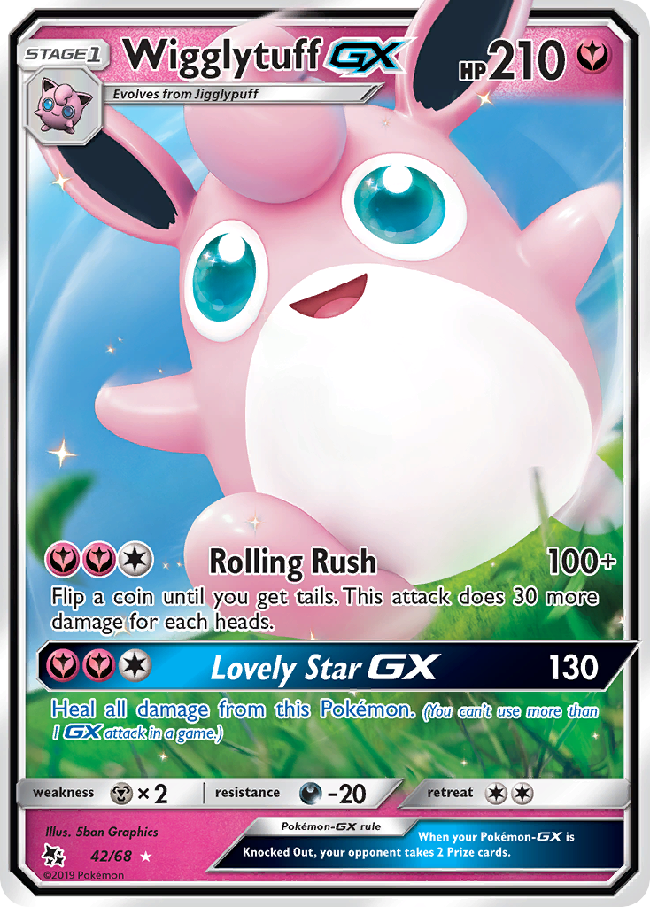 Wigglytuff GX 42 (Holofoil)