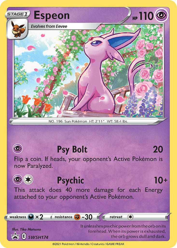 Espeon SWSH174 (Holofoil)