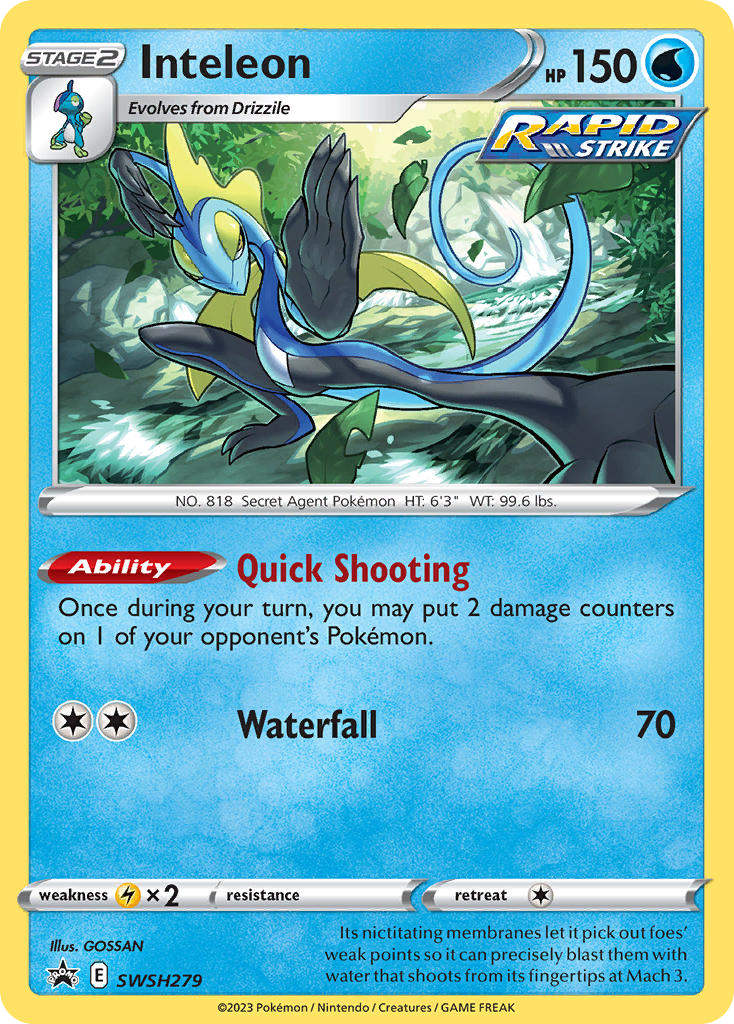 Inteleon SWSH279 (Holofoil)