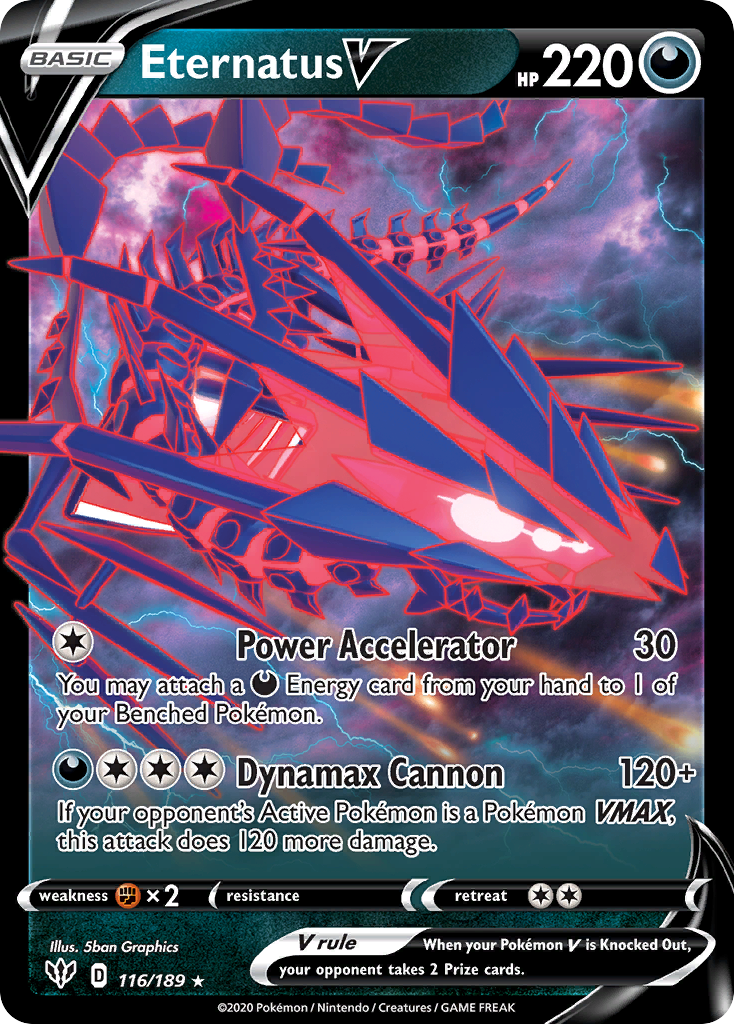 Eternatus V 116 (Holofoil)