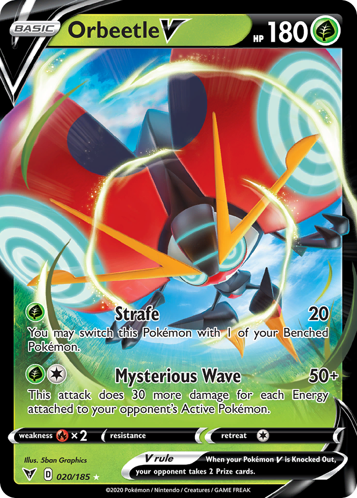 Orbeetle V 20 (Holofoil)