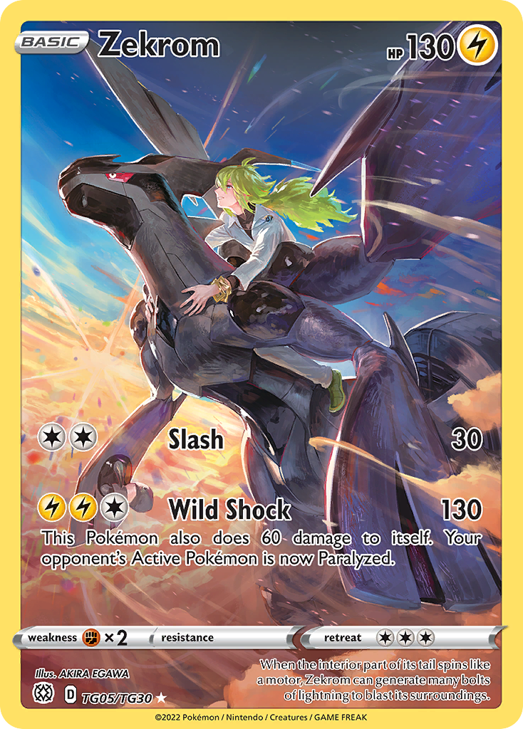 Zekrom TG05 (Holofoil)