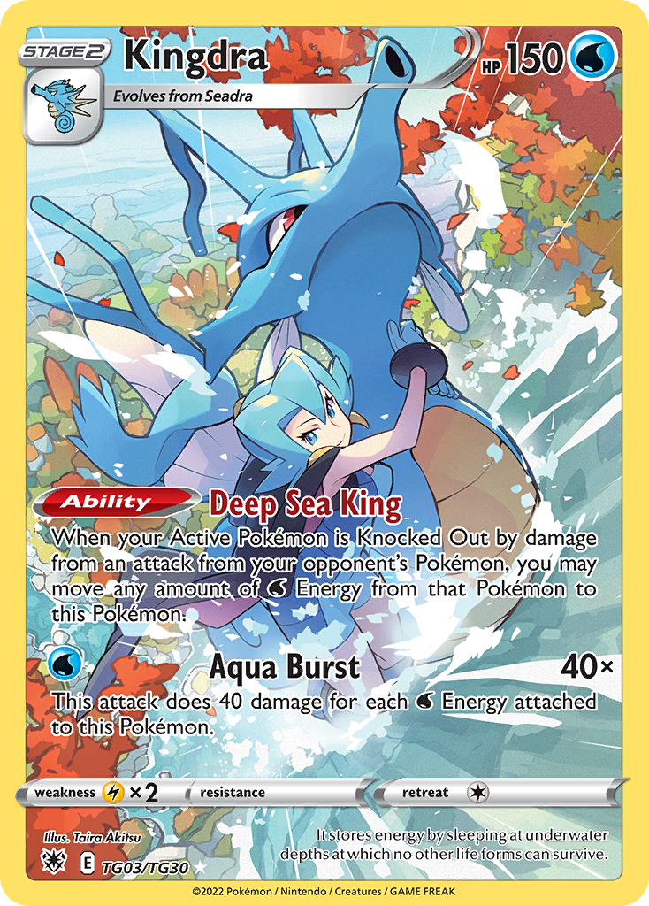 Kingdra TG03 (Holofoil)