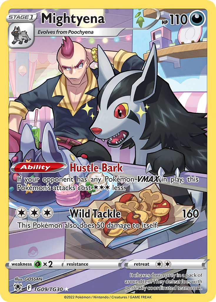 Mightyena TG09 (Holofoil)