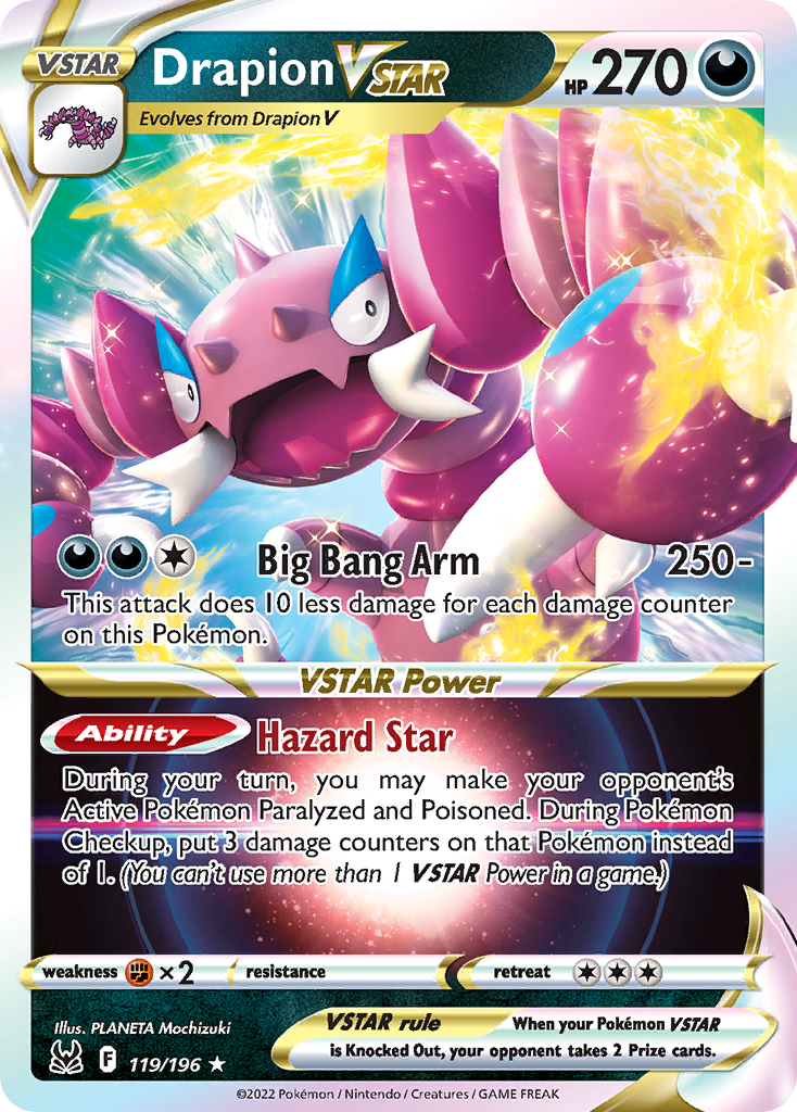 Drapion VSTAR 119 (Holofoil)