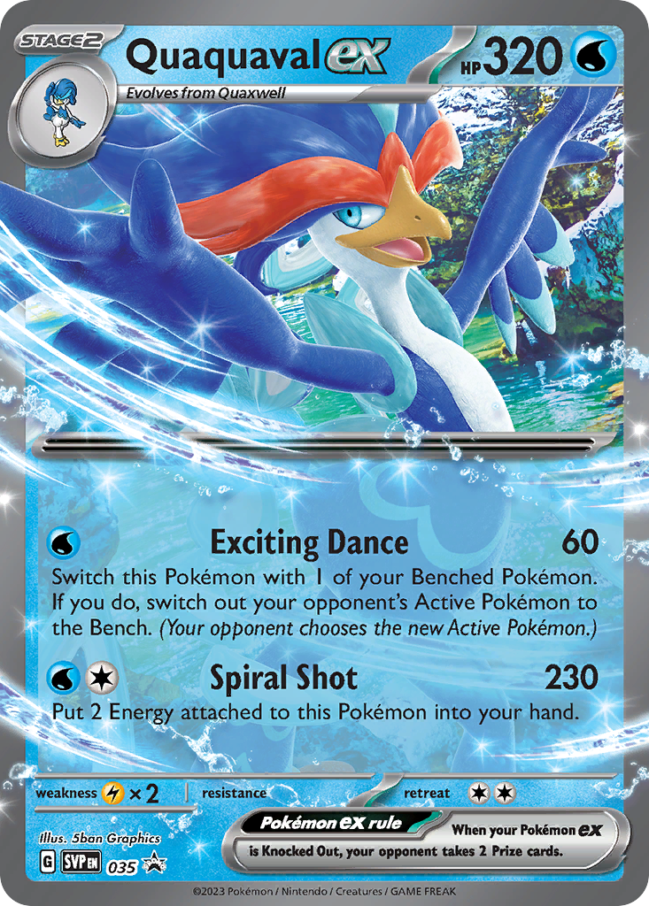 Quaquaval ex 35 (Holofoil)