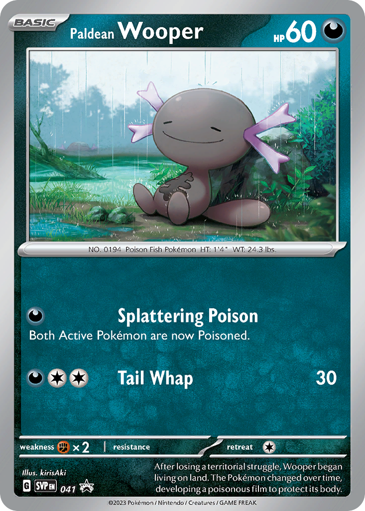Paldean Wooper 41 (Holofoil)