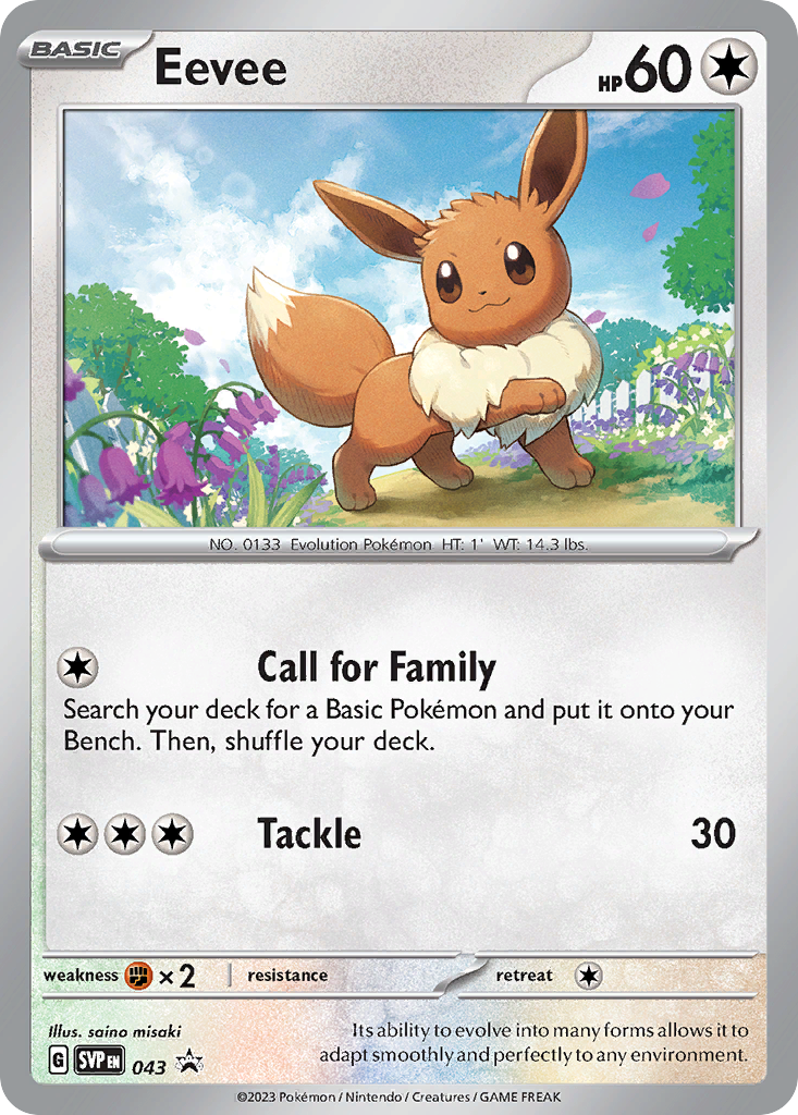 Eevee 43 (Holofoil)