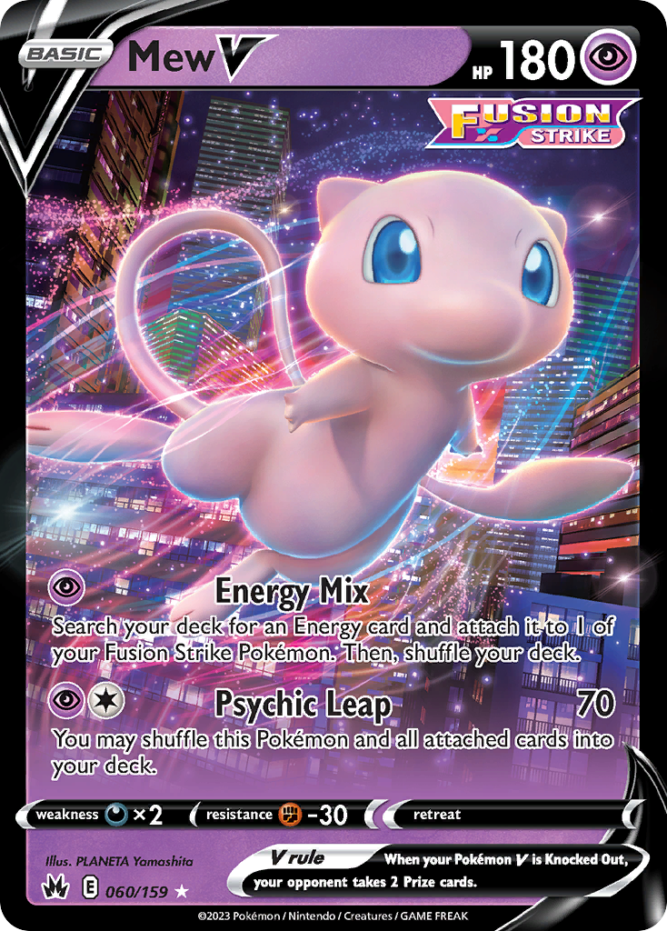 Mew V 60 (Holofoil)