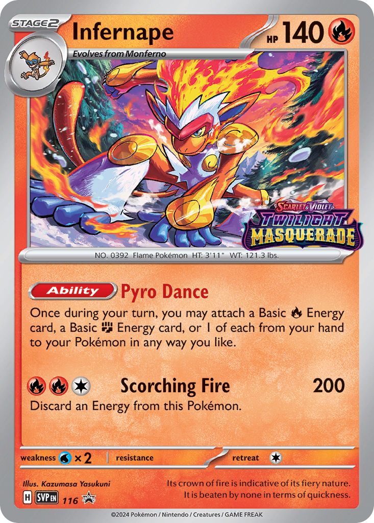 Infernape 116 (Holofoil)