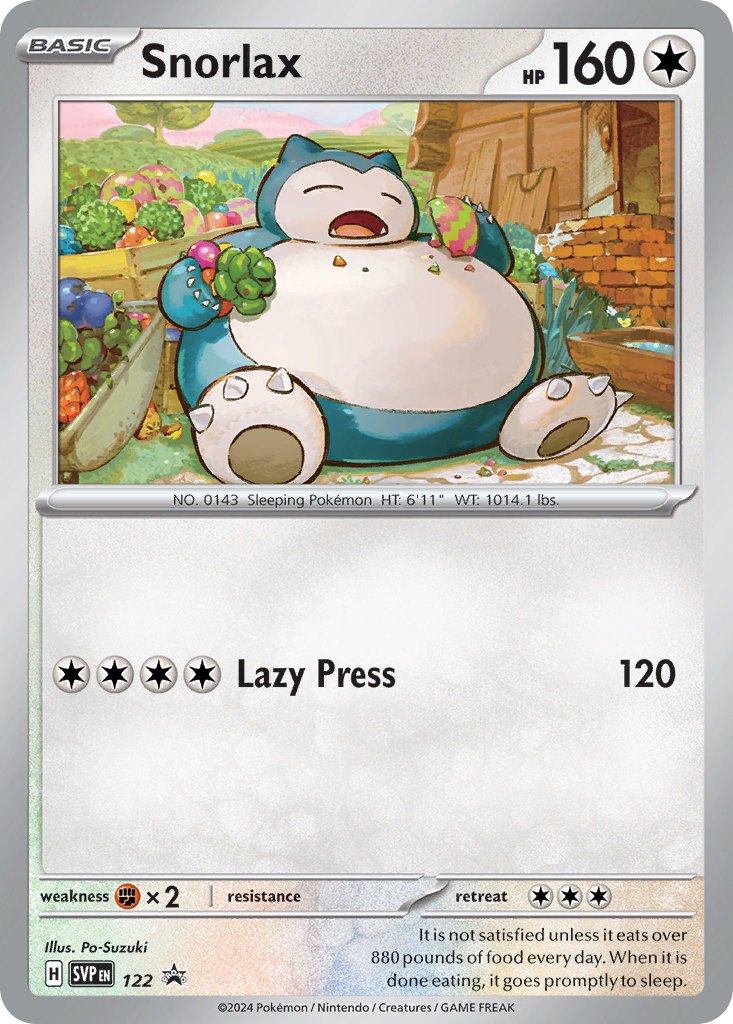 Snorlax 122 (Holofoil)