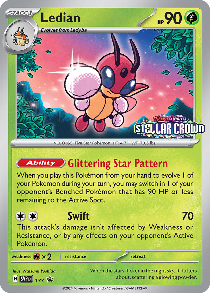 Ledian 133 (Holofoil)