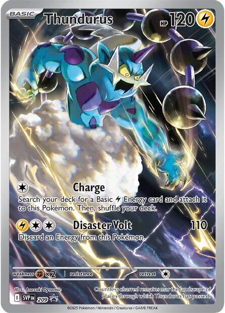 Thundurus 209 (Holofoil)