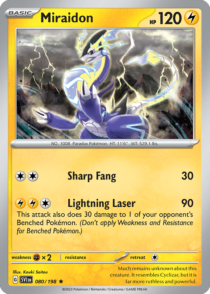 Miraidon 80 (Holofoil)