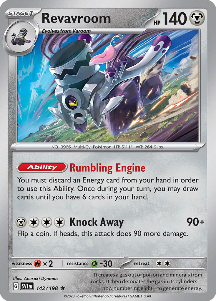 Revavroom 142 (Holofoil)