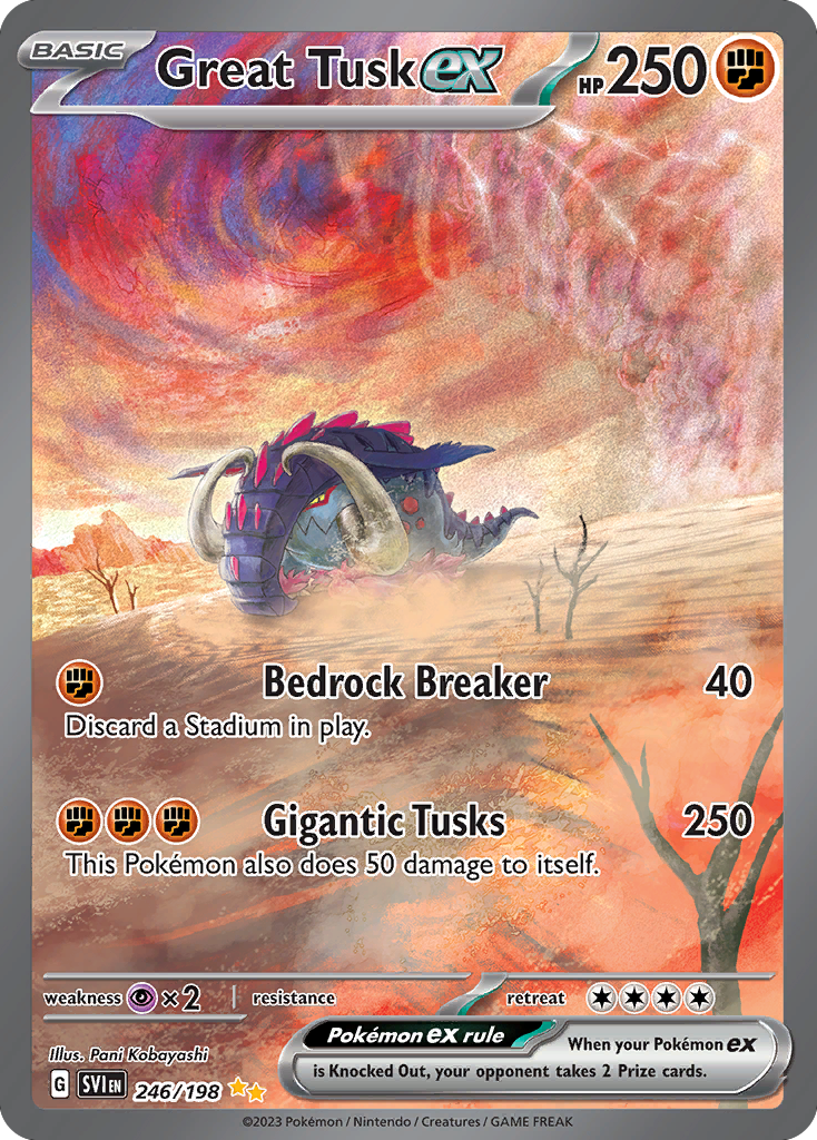 Great Tusk ex 246 (Holofoil)
