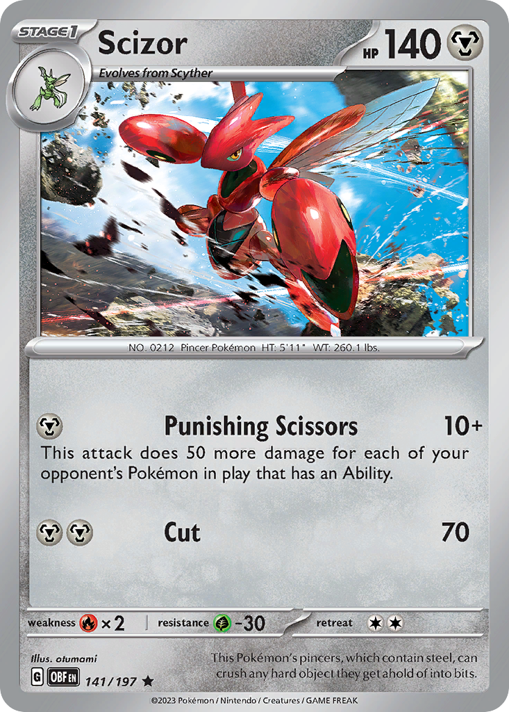 Scizor 141 (Holofoil)