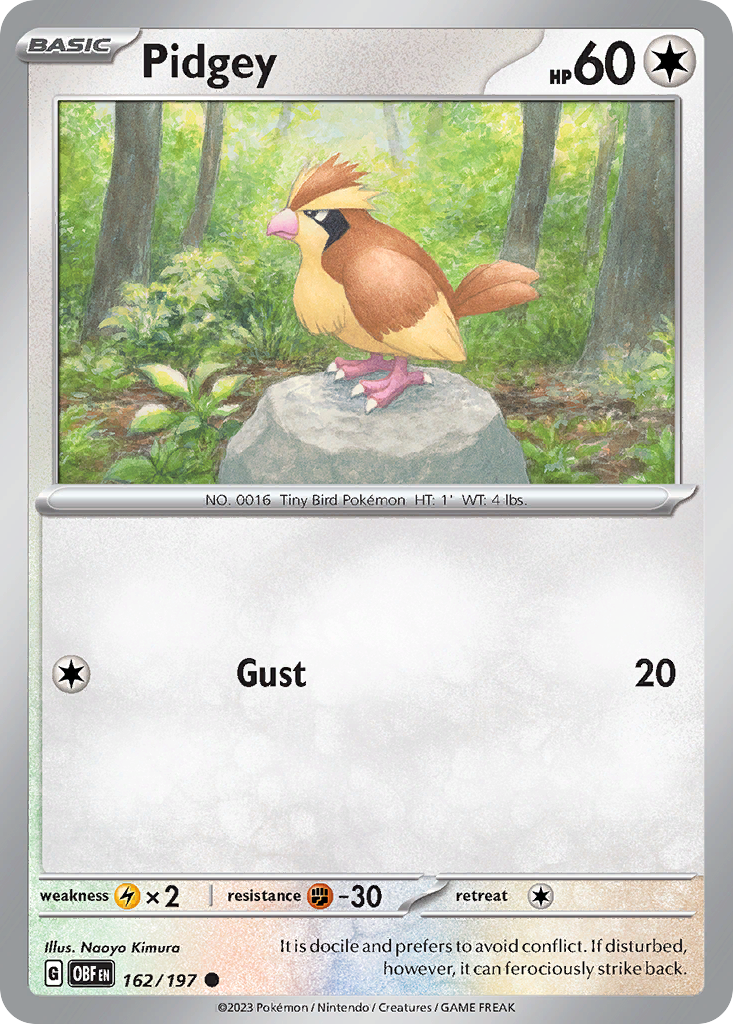Pidgey 162