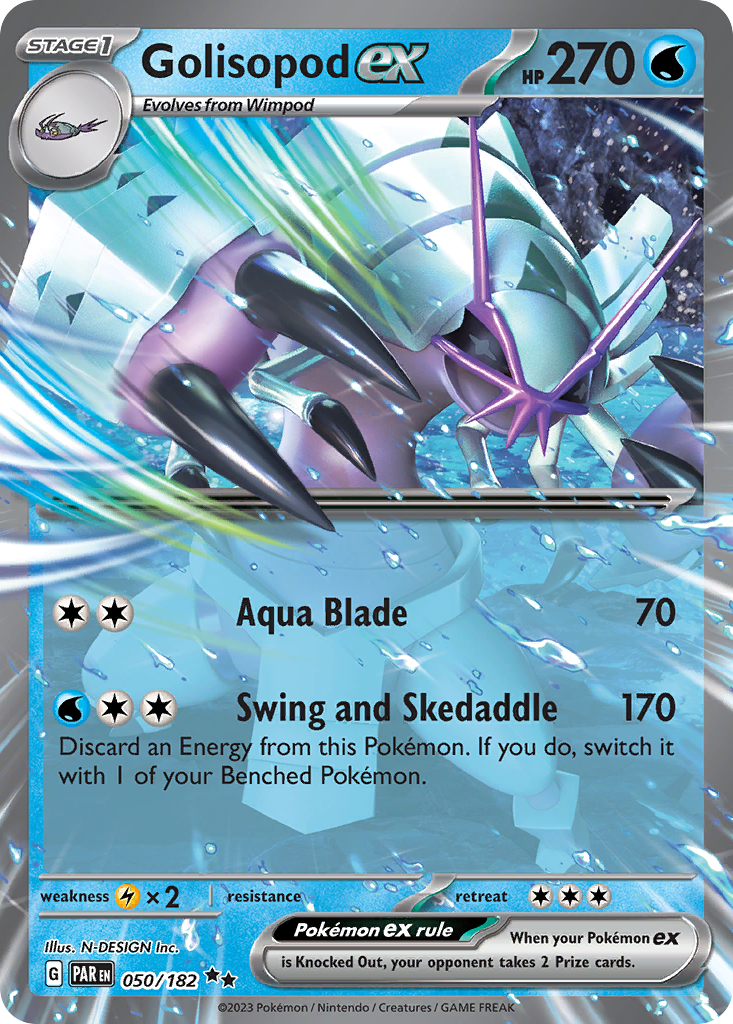 Golisopod ex 50 (Holofoil)