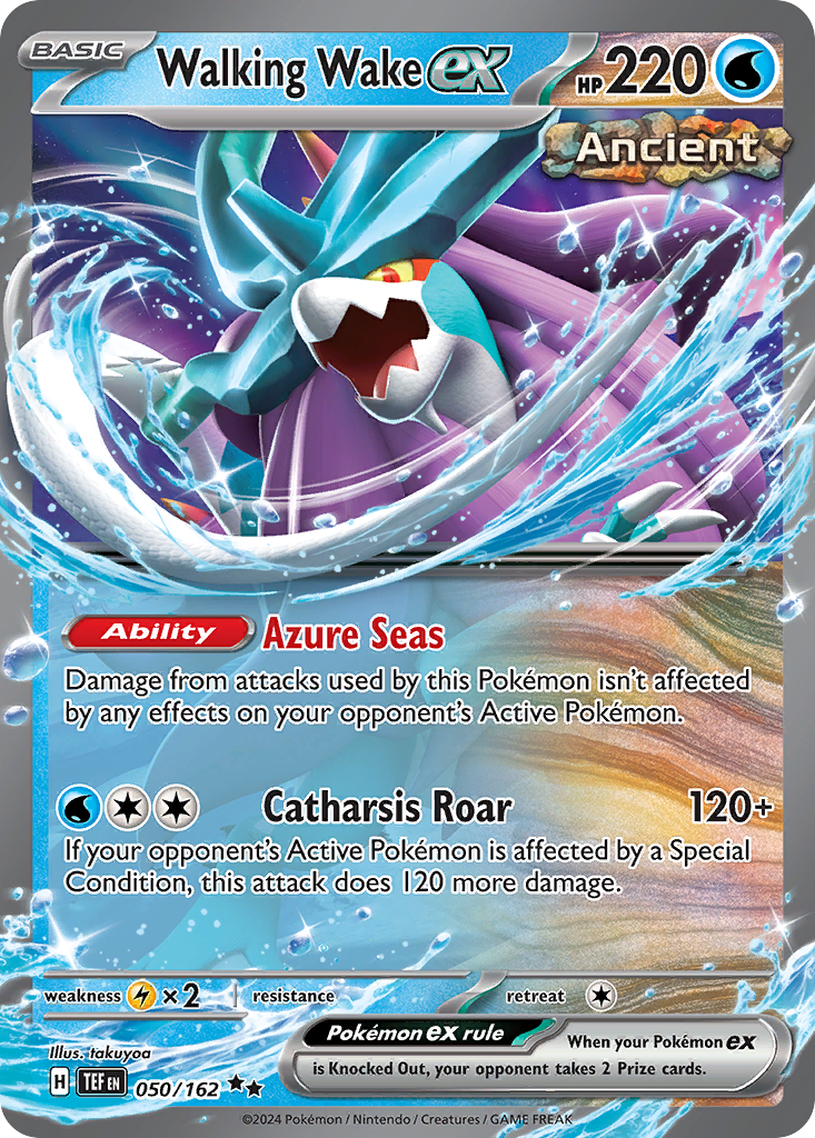 Walking Wake ex 50 (Holofoil)