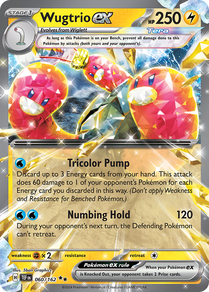 Wugtrio ex 60 (Holofoil)