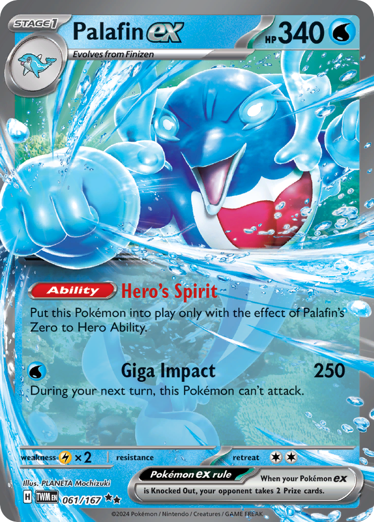 Palafin ex 61 (Holofoil)