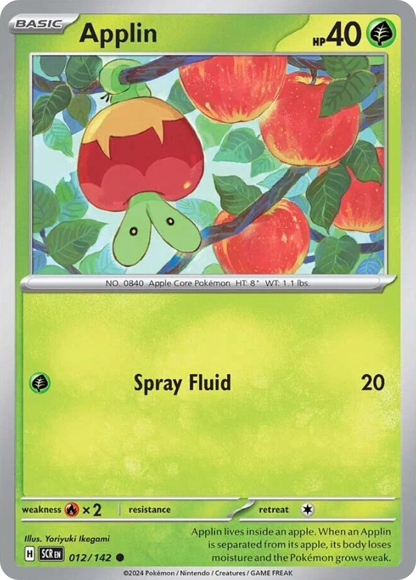 Applin 12 (Reverse Holofoil)
