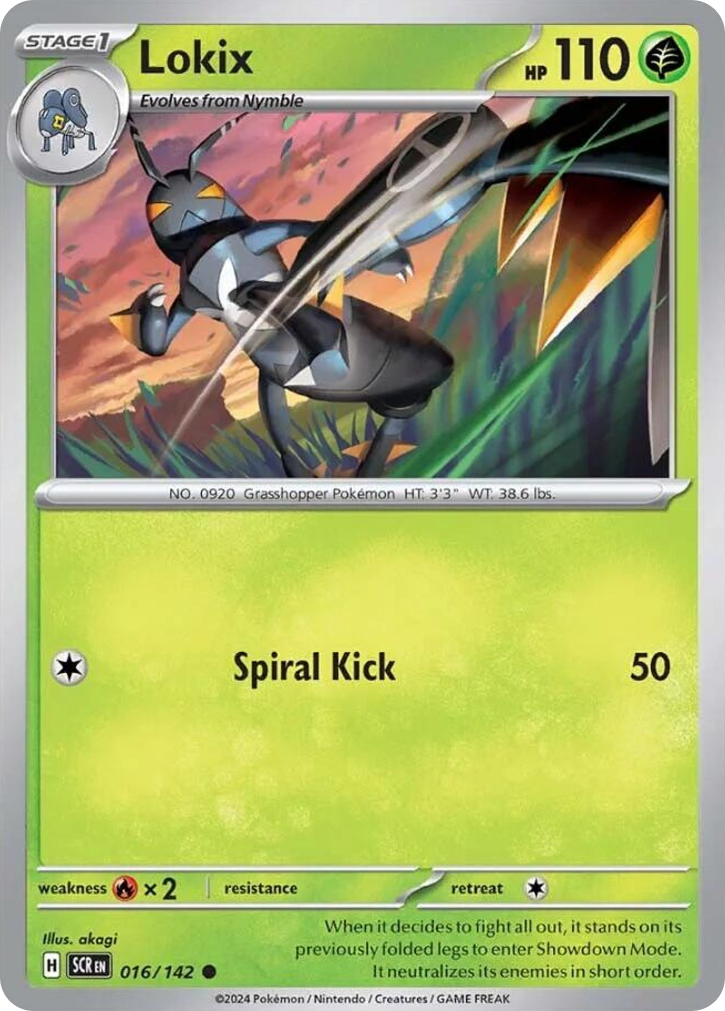 Lokix 16 (Reverse Holofoil)