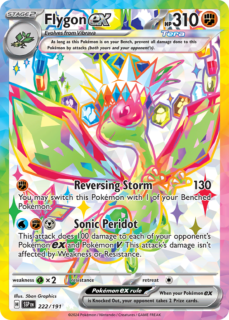 Flygon ex 222 (Holofoil)