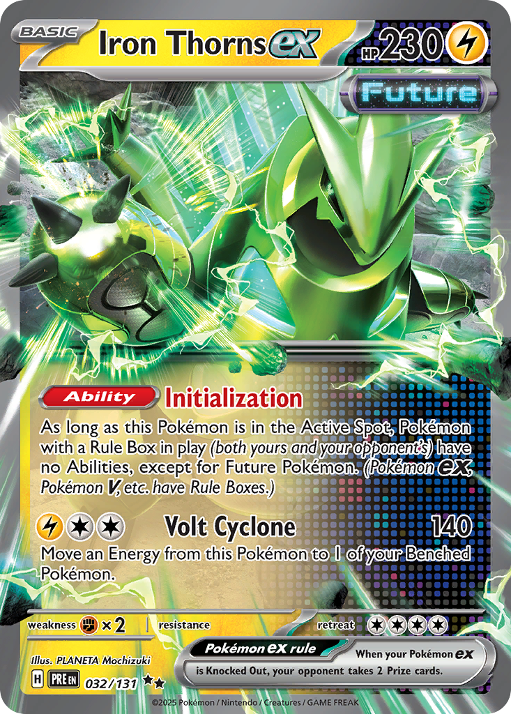 Iron Thorns ex 32 (Holofoil)