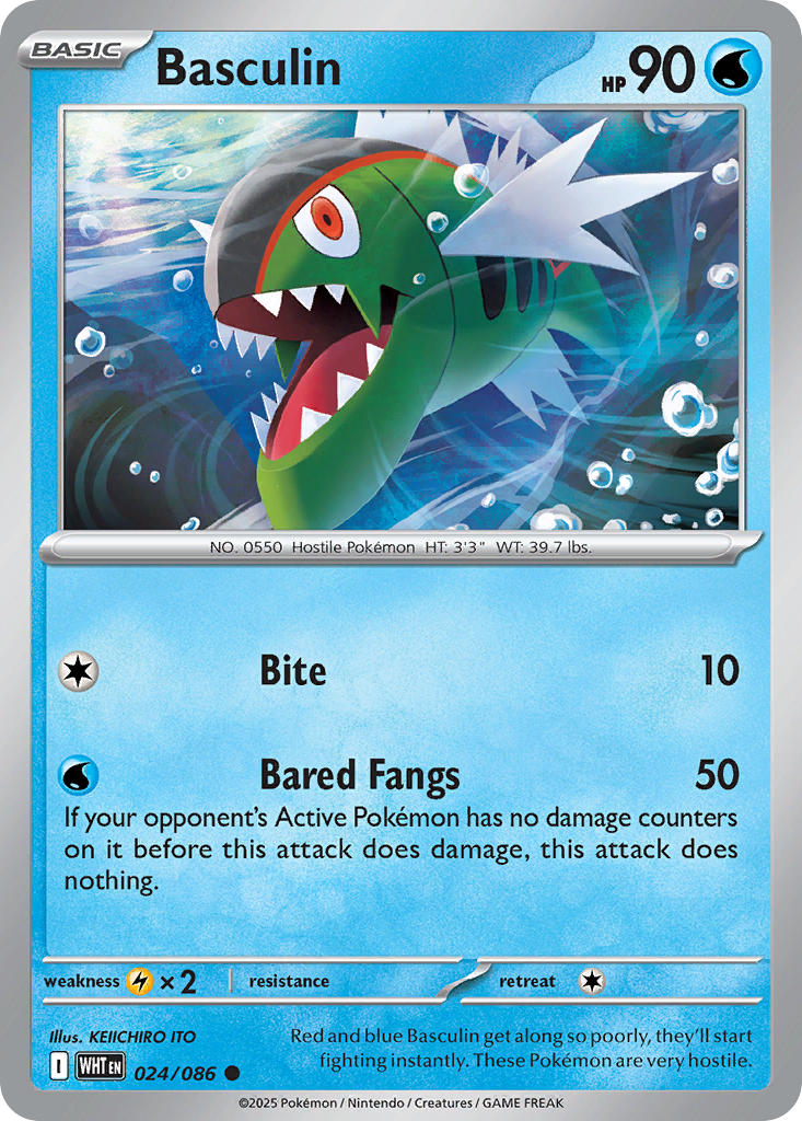 Basculin 24 (Reverse Holofoil)