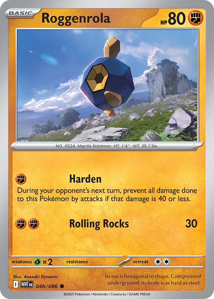 Roggenrola 46 (Reverse Holofoil)